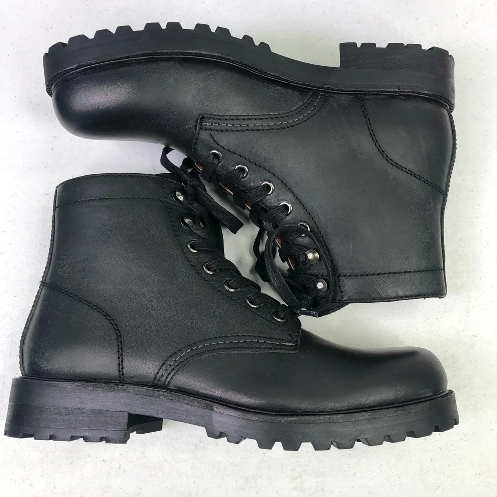 BLOOMINGDALES The Mens Store Leather Lace Up Boots